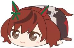 [중고] 봉제인형 마스코트·봉제인형 배지 나이스 네이처 [말 딸 프리티더비 Season2 따끈따끈한 콜로마스코트]