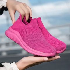 ☆ ローズ ☆ 39(24.5cm) ☆ スリッポン カジュアル ランニング pmysda002 スリッポン レディース スニーカー 靴 くつ シューズ slip-on スリップオン フラットシューズ ぺたんこ靴 ローカットスニーカー ローヒール
