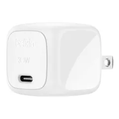 【 新品 未開封 】 BELKIN　BoostCharge 30W USB-C 小型充電器 ［1ポート /USB Power Delivery対応 /GaN(窒化ガリウム) 採用］　WCA008QCWH 未使用 送料無料