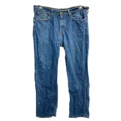 Levi's 514 デニムパンツ W36 リーバイス スリムストレート ビッグサイズ インディゴ メキシコ製 古着卸 アメリカ仕入 2502-935