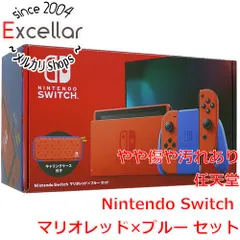 2023年最新】Nintendo Switch マリオレッド×ブルー セットの人気