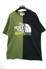グッチ　ノースフェイス　Tシャツ XL　GUCCI ブラック グリーン 2025年最新】north face gucci tシャツの人気アイテム - メルカリ