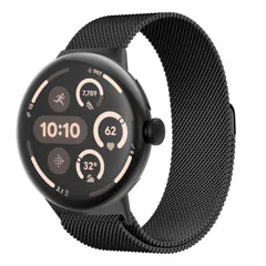 【在庫セール】41MM、コンパチブル ピクセルウォッチ 45MM バンド/pixelウォッチ3/2/1 バンド バンド、ステンレス メタルバンド 3/2/1 マグネット watch 長さ調節 pixel 強力な磁 google 通気 コンパチブル メッシュ [