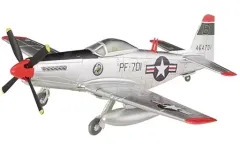 【中古】食玩 プラモデル 3-C P-51Hムスタング 米空軍 第64戦闘飛行隊 「1/144 ウイングキットコレクション18 幻の傑作機」のサムネイル