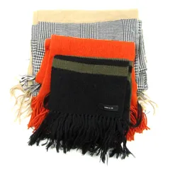 コムサイズム マフラー ストール 4点セット まとめて ブランド レディース COMME CA ISM 【中古】