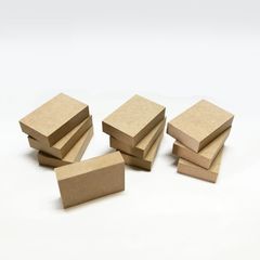 木材 MDF合板 15mm厚 ミニサイズ 約40mm×約60mm 10枚セット