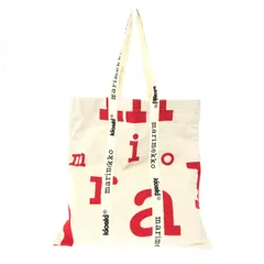 美品 marimekko マリメッコ マリメッコ×キオスキ トートバッグ ベージュ キャンバス ユニセックス　240001128478
