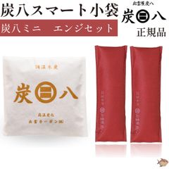 炭八 スマート小袋 ミニ エンジ セット 除湿 消臭