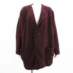 theory セオリー  ウールロングカーディガン  レッド系 S [240001537012] レディース