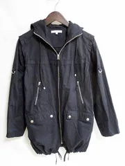 ポール&ジョー シスター PAUL&JOE SISTER ブルゾン ジャケット 長袖 5分袖 ジップアップ コットン 100 無地 黒 36のサムネイル
