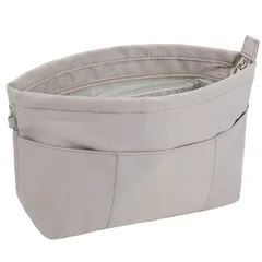 速発送バッグインバッグ ナイロン 5 小さめ 横 インナーバッグ レディース メンズ 軽量 バックインバック 防水 軽量 小さめ 収納バッグ 仕切り トートバッグ用 ファスナー付き gn g n g 4色