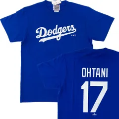 【送料無料】日本正規代理店商品  MLB ロサンゼルス・ドジャース DODGERS 公式 ★大谷翔平Tシャツ ブルー☆