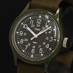 タイメックス TIMEX 腕時計 カーキベルト 動作未確認 - メルカリ