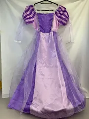 B-2.子供用ドレス　プリンセス　紫　パープル　ドレス　お遊戯会　写真撮影