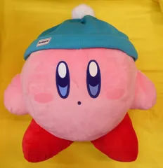 カービィ 足入れ クッション　ぬいぐるみ　雪ふる夜のプププランド 星のカービィ雪ふる夜のプププランドフットウォーマー【ラウンドワン