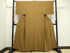 平和屋着物□極上 男性 本場縞大島紬 染大島 キングサイズ 反端付き  