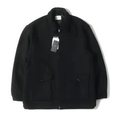 【新品】URBAN RESEARCH DOORS アーバンリサーチドアーズ ジャケット サイズ:L / 24AW ウールブレンド ハリントンジャケット / ブラック 黒 / アウター ブルゾン 上着【メンズ】のサムネイル