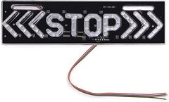 X-STYLE バイク LEDテープライト 多彩 流れるウインカーライト テールランプ STOP ブレーキランプ ハザードランプ 虹色 12V車用 高輝度 省エネ 防水 １個入り