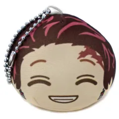 【中古】ぬいぐるみマスコット・ぬいぐるみバッジ 竈門炭治郎(特典版) 「鬼滅の刃 おまんじゅうにぎにぎマスコット2」 ジャンプショップ・ジャンプキャラクターズストアBOX購入特典