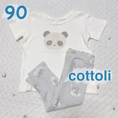 【Cottoli】コトリ 半袖トップス&レギンス＊90㎝ バースデイ まとめ売り