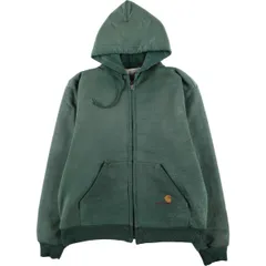 古着 80~90年代 カーハート Carhartt スウェットフルジップパーカー メンズXL相当 ヴィンテージ/eaa525019