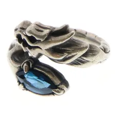 Bizarre ビザール SILVER 925 グランブルードラゴン Bizarre ビザール ペンダントトップ メンズ ブランド シルバー