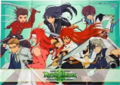 【中古】ポスター(アニメ) B2布ポスター 集合 「3DSソフト テイルズ オブ ザ ワールド レーヴ ユナイティア」 アニメイト購入特典