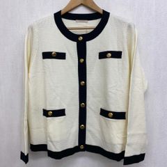 希少 BALMAIN シルク混 バイカラーブラウス 金ボタン 36 イタリア製