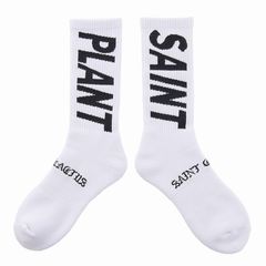 定価6,600円 新品 SAINT MICHAEL CP_SOCKS SNT PLANT Mサイズ WHITE セントマイケル セント マイケル ソックス 靴下 ホワイト 白 SM-YS1-0000-C13 Cactus Plant Flea Market