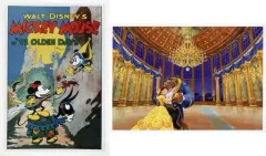 【中古】原画イラストボード 読売新聞 2017年 額絵シリーズ ディズニーキャラクターアートコレクション第2集