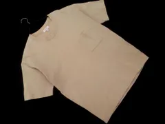 BEAUTY & YOUTH ビューティ&ユース ユナイテッドアローズ ポケット Tシャツ sizeM/ベージュ ■◆ メンズ