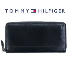 トミーヒルフィガー 財布 長財布 ラウンドファスナー TOMMY HILFIGER 31TL13X025 001 BLACK ブラック CAMBRIDGE ケンブリッジ レザー 本革 ロングウォレット