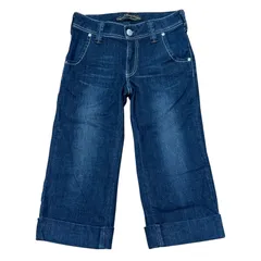 LEVI'S LADY STYLE TA315-0001 ストレッチ クロップド バギーデニム 濃紺 インディゴ サイズ28 レディースS リーバイス