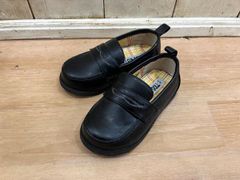 ☆ELFIN DOLL/エルフィンドール フォーマルローファー size15cm キッズ ガールズ ボーイズ ブラック 古着 used☆