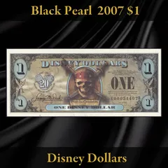 希少❣️ディズニードル ディズニーダラー 1ドル 5ドル 10ドル 封筒付き 希少 ディズニードル ディズニーダラー 1ドル 5ドル 10ドル 9枚