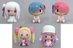 【中古】トレーディングフィギュア 全5種セット ちょこのっこフィギュア 「一番くじ Re：ゼロから始める異世界生活 -I will remember this day.-」 D賞