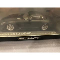 Mercedes-Benz SLS AMG GT3 2011 色：Matt black メーカー：ミニチャンプス 新品未使用 1/43ミニカー