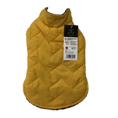KONBI　ペット用ベスト　レオパードイエロー　Sサイズ