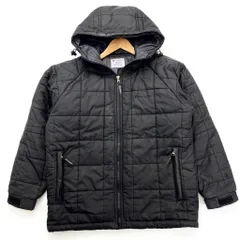 チャンピオン ☆ Champion 着回し抜群♪ 中綿 ジャケット ジップアップ パーカー ブラック M スポーツ アウトドア 秋冬 トレーニング■I240のサムネイル