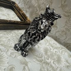 ライオンのオブジェ セメント製 モルタル インテリア雑貨 ガーデン雑貨