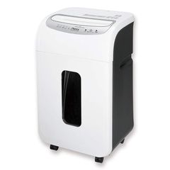 アスカ 静音シュレッダー 業務用 細断枚数26枚 S69 連続使用30分 クロスカット ホッチキス対応 クリーニング機能 ダストボックス30L A4/660枚収容 ホワイト