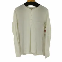 レミレリーフ REMI RELIEF BEAMS＋別注 ロングスリーブヘンリーネックTシャツ メンズ JPN：M のサムネイル
