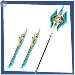 新品 未使用 崩壊スターレイル 飛霄 ひしょう コスプレ 武器 道具 斧  ダブルカッタ