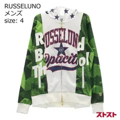 ラッセルノRusselunoアウターパーカー RUSSELUNO ラッセルノ ×Punk Drunkers 裏起毛 スウェット