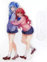 【中古】同人アクセサリー・小物系 【バーチャルYoutuber】制服miCometアクリルスタンド 30cm版 さくらみこ＆星街すいせい(もつぬき) C101/もつぬきほるもん