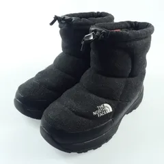 【美品】ノースフェイス ヌプシロゴ ショート ブーツ 27cm NF55280 THE NORTH FACE/ザ・ノース・フェイス ヌプシ ブーティ