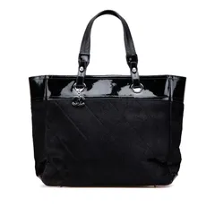 【最終お値下げ中】シャネル パリビアリッツ MM ブラック トート A4可 シャネル トートバッグ A4可 パリビアリッツ MM ブラック ココ