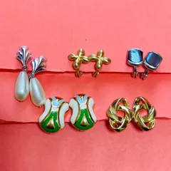 モネ　イヤリング まとめ売り　5個