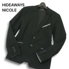 2025年最新】HIDEAWAYS NICOLE メンズ テーラードジャケットの