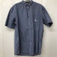 海外古着 チャップス ラルフローレン 配色 ロゴ 半袖 切替 BDシャツ XL 80s CHAPS ラルフローレン 総柄 小紋柄 ポロシャツ 半袖 鹿の子